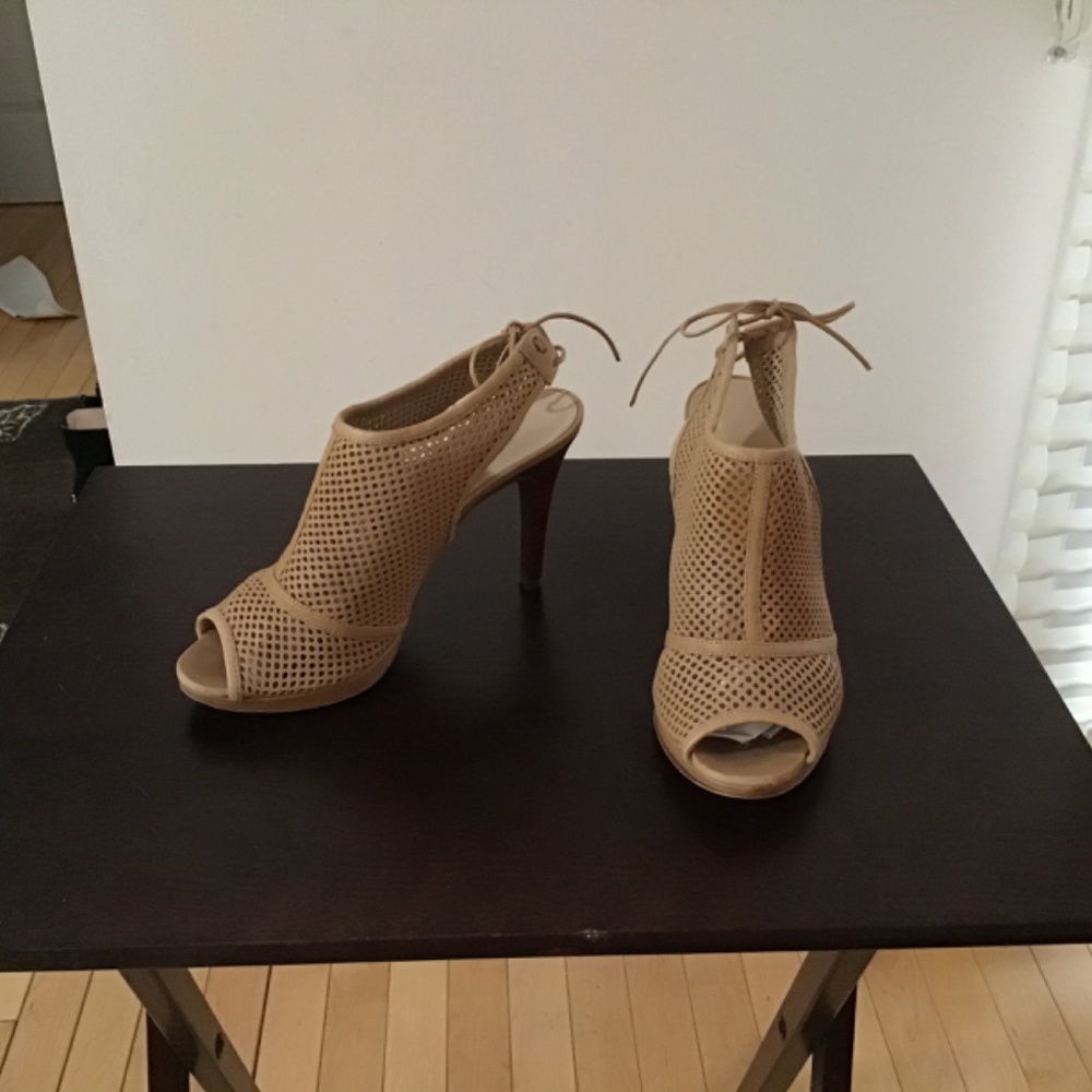 J Crew Leather shoes, J Crew suede bootie